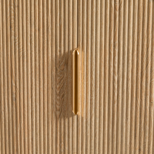 Hattie 2 Door Wardrobe - Light Wood