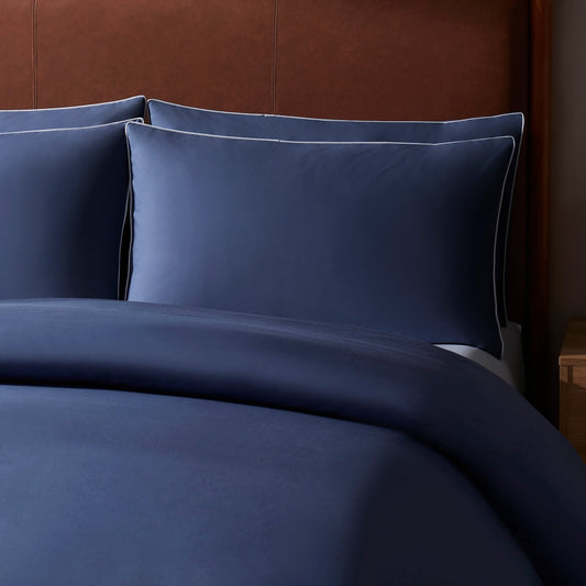 Cambridge 200 Thread Count Duvet Cover - French Blue - DUSK