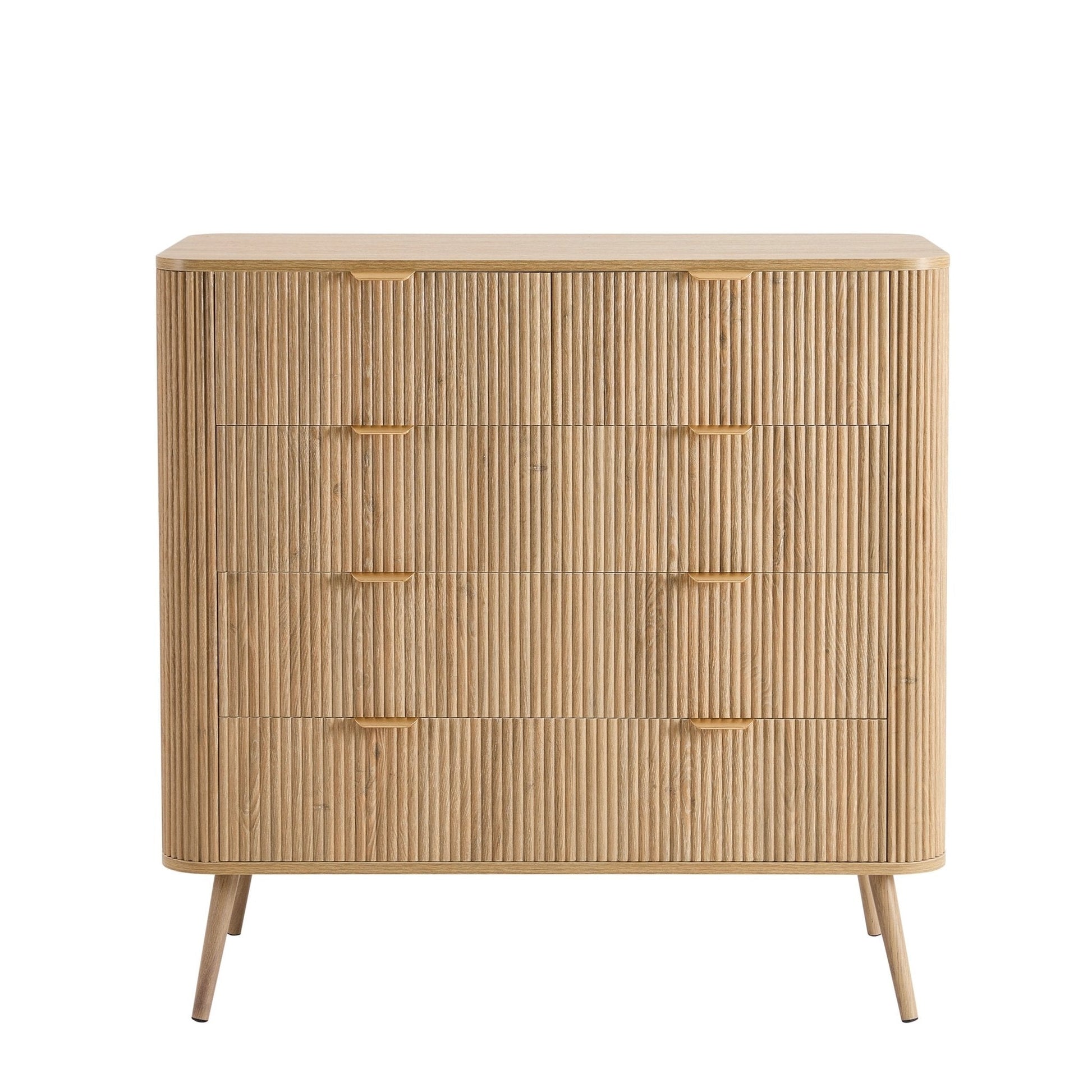 Hattie 5 Drawer Chest - Light Wood - DUSK