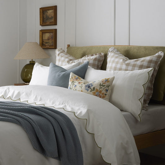 Rotterdam Light Wood Bed Frame - Light Green - DUSK
