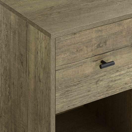 Willow 1 Drawer Nightstand - Mango Wood - DUSK